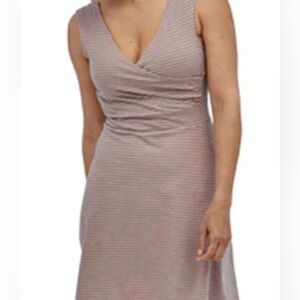 Patagonia S Porch Song Dress In High Tide/Stingray Mauve